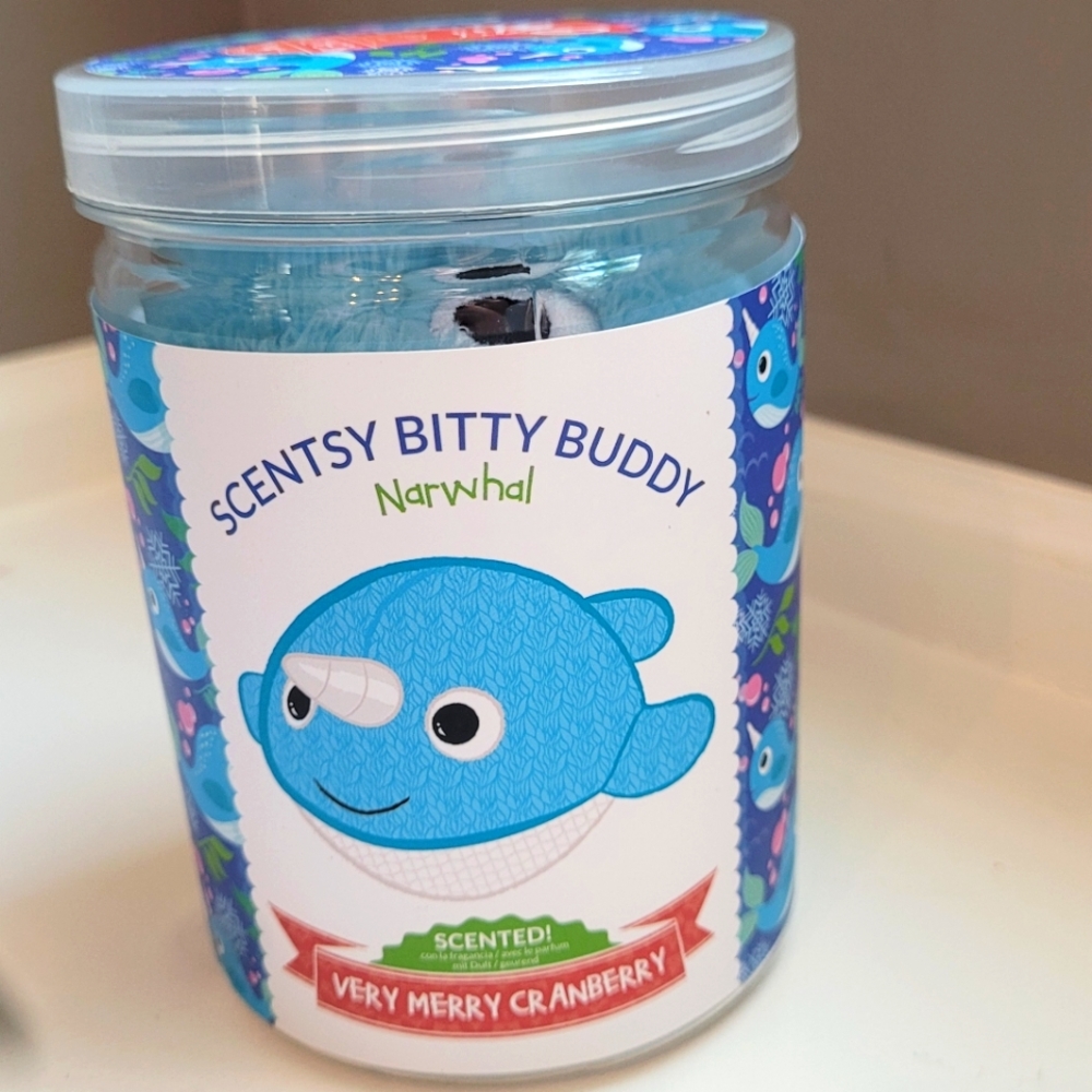 Scentsy Bitty Buddy narwhal